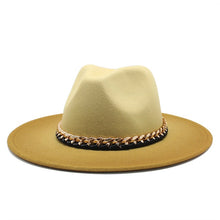 Load image into Gallery viewer, Woolen Hombre Shaded Unisex Fedora Hats