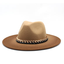 Load image into Gallery viewer, Woolen Hombre Shaded Unisex Fedora Hats