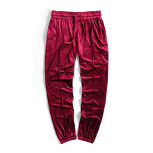 Load image into Gallery viewer, Velour Loose Fit Joggers Pants