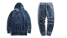 Load image into Gallery viewer, Solid Rich Color Velour Hoodie/Sweat Pants/ or Suit