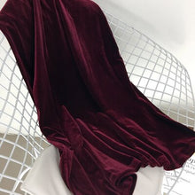Load image into Gallery viewer, Long Maxi Straight Velvet Skirt