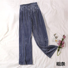 Load image into Gallery viewer, Plush Relaxed Fit Velvet Trousers