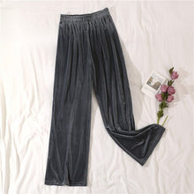 Load image into Gallery viewer, Plush Relaxed Fit Velvet Trousers