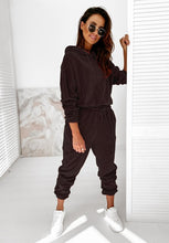 Load image into Gallery viewer, Velour Solid Rich Colored Tracksuit
