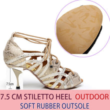 Load image into Gallery viewer, Suede with Snake Skin Lace Sandals