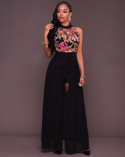 Load image into Gallery viewer, Strapless Sheer Skirted Lace Romper