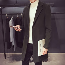 Load image into Gallery viewer, Wool Blend Leisure Overcoat