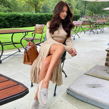 Load image into Gallery viewer, Flirty Knit Pleated Skirt Set