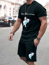 Load image into Gallery viewer, Casual Cotton Jogging Short Set