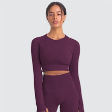 Load image into Gallery viewer, Athletic Solid Colored Top With Thumb Holes