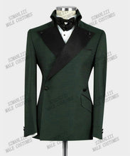 Load image into Gallery viewer, Tuxedo Double Breasted Suit Jacket