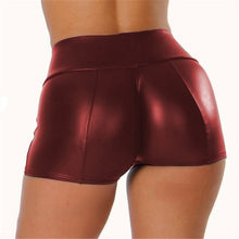 Load image into Gallery viewer, Soft & Shiny Solid Color Fitted Shorts