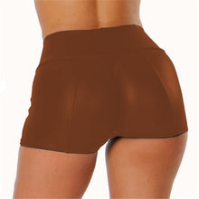 Load image into Gallery viewer, Soft & Shiny Solid Color Fitted Shorts