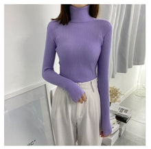 Load image into Gallery viewer, Soft Turtleneck Knit Sweaters
