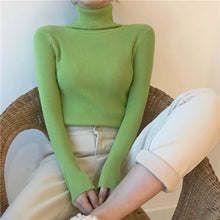 Load image into Gallery viewer, Soft Turtleneck Knit Sweaters