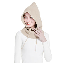 Load image into Gallery viewer, Warm Hooded Bonnet Skullies