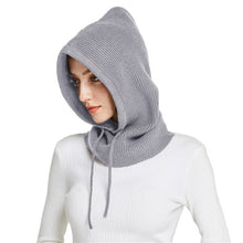 Load image into Gallery viewer, Warm Hooded Bonnet Skullies
