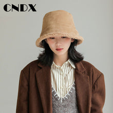 Load image into Gallery viewer, Lamb Wool Thick Basin Hats