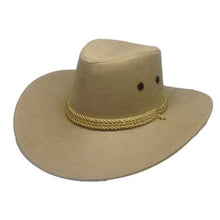 Load image into Gallery viewer, Suede Panama Vintage Riding Sombrero