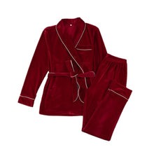 Load image into Gallery viewer, Velvety Warm Solid Color 2pc Pajamas