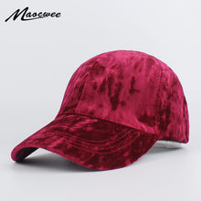 Load image into Gallery viewer, Suede Snapback Baseball Cap