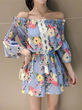 Load image into Gallery viewer, Women&#39;s one-line collar suit shorts
