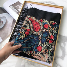 Load image into Gallery viewer, Nepal Style  Embroidered Scarf
