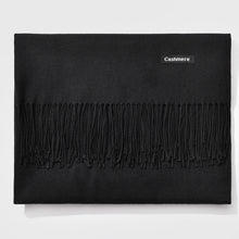 Load image into Gallery viewer, Fringed Plush Cashmere Scarves
