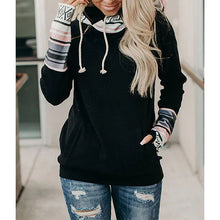 Load image into Gallery viewer, Thick Accented Hooded Sweater
