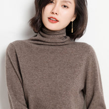 Load image into Gallery viewer, Turtleneck Cashmere Sweater
