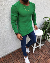 Load image into Gallery viewer, Winter Long-Sleeved Round Neck Pullover Sweater
