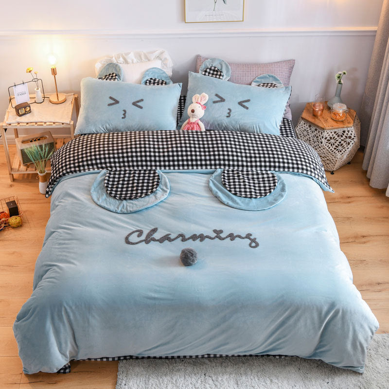 Velvety 4-PC Charming Bet Set