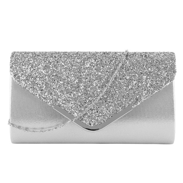 Sequines & Satin Evening Handbags