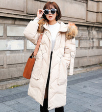 Load image into Gallery viewer, Mid-length Loose Fitted Down Padded Coat
