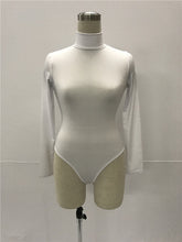 Load image into Gallery viewer, Solid Color Turtleneck Bodysuit
