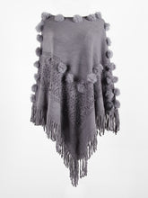 Load image into Gallery viewer, Fringed Round Neck Pullover Sweater

