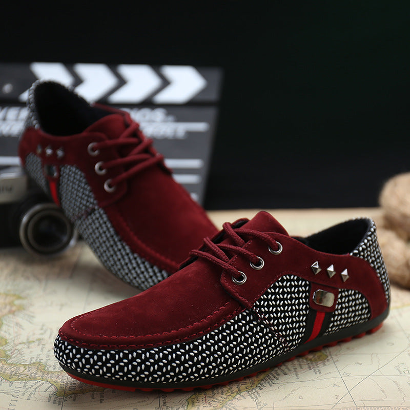 Cloth Patterned Casual Shoes