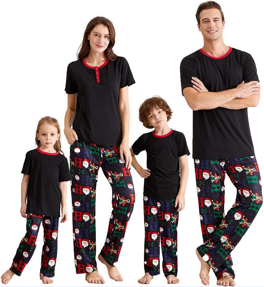 Santa Christmas Family Pajama Set