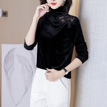 Load image into Gallery viewer, Shimmering Velvet Sweater
