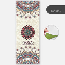 Load image into Gallery viewer, Suede Yoga Towel

