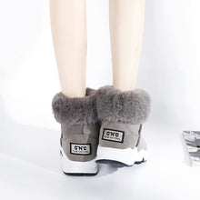 Load image into Gallery viewer, Waterproo Fur Lined Warm Ankle Snow Boots
