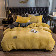 Load image into Gallery viewer, Single Piece Of Velvet Milk Velvet Solid Color Quilt Cover
