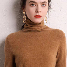 Load image into Gallery viewer, Turtleneck Cashmere Sweater
