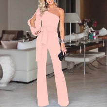 Load image into Gallery viewer, One Arm Belted Jumpsuit
