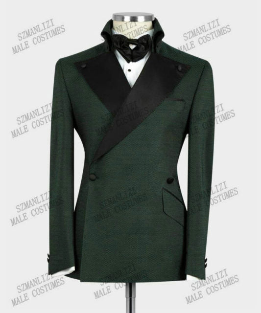 Tuxedo Double Breasted Suit Jacket