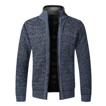 Load image into Gallery viewer, Standing Collar Warm Cardigan
